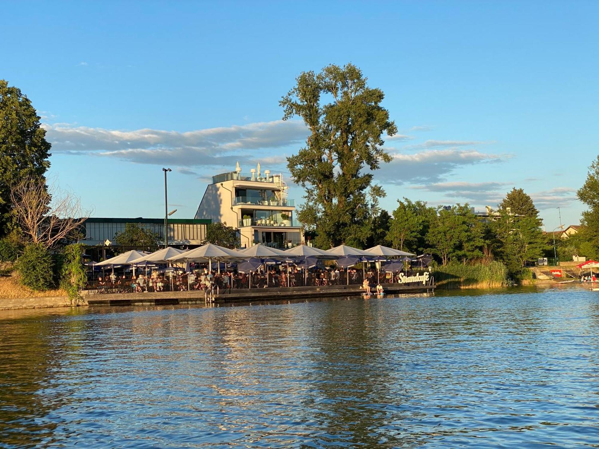 U1 Alte Donau Old Danube City Apartment 2 Wien Eksteriør bilde